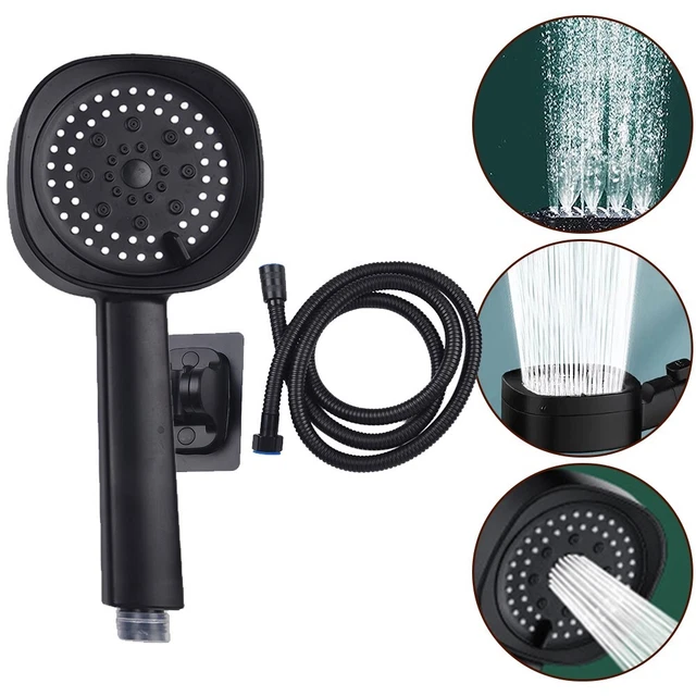 Pommeau De Douche à Main Avec Arrêt - Débit Économiseur D'Eau - Pour Camping-Car, Caravane, Bateau