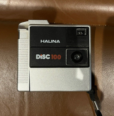 Cámara Halina Disc 100 vintage de los años 80