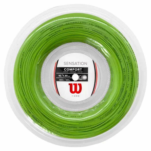 Wilson Sensation 16 1.30mm Tennis Strings 200M Reel