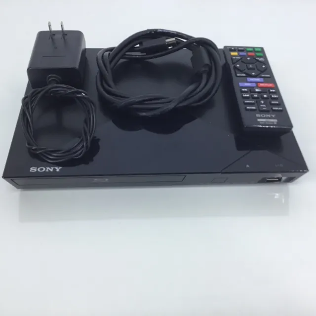 Sony BDP-S1200 Blu-ray Player With Remote AC Adaptor HDMI Cable