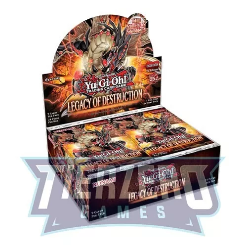 Yugioh Legacy of Destruction Booster Box - Sealed 1st Edition PRE-SALE