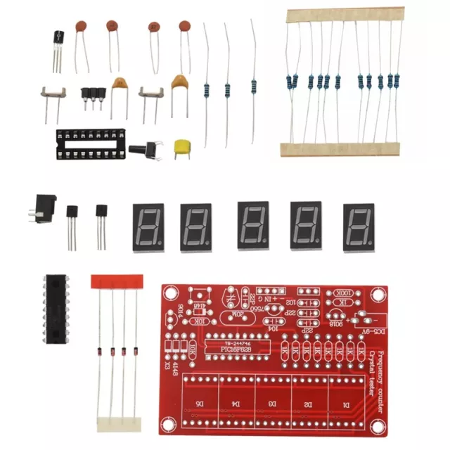 3X(50 MHz compteur de frequence d'oscillateur a quartz testeurs DIY Kit ecr4969