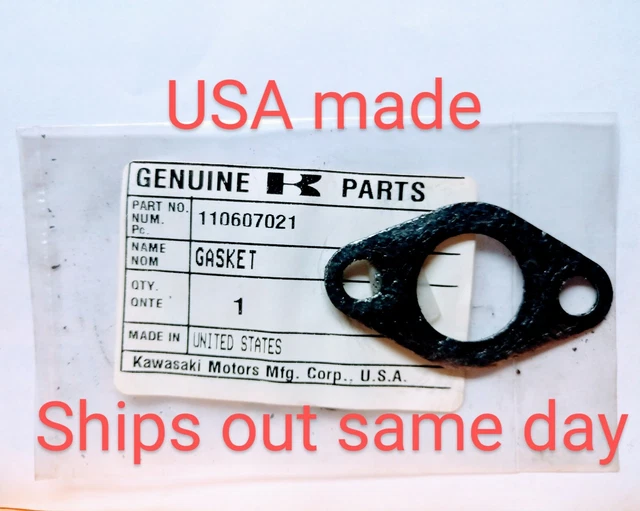 Muffler Gasket 11060-7021, Kawasaki Fh451V, Fh500V, Fh541V, Fh580V, Fh381V,12D13