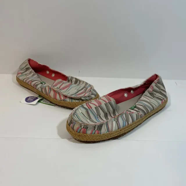 Sanuk Womens Shoes Pair O Dice Slub Hemp