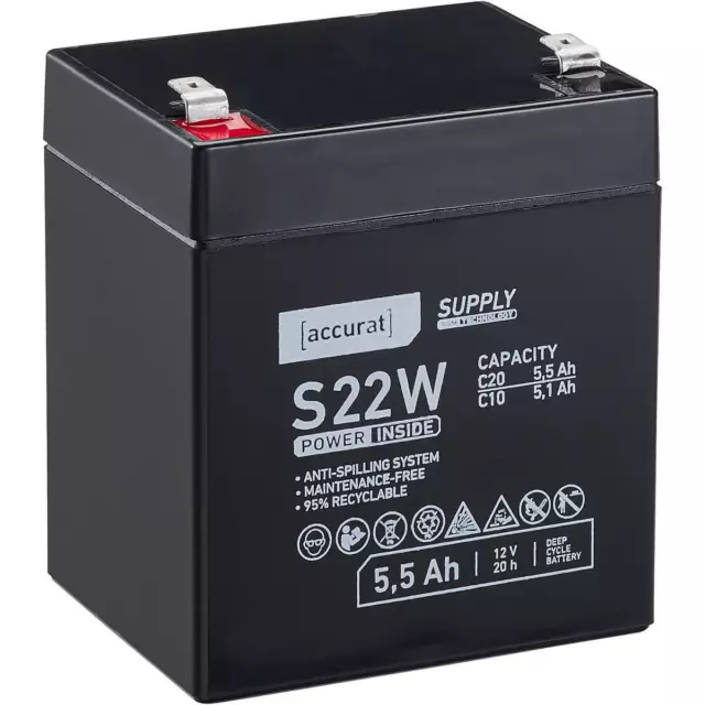 12V 40AH AGM VRLA Batterie Akku Notstrom USV Elektromobil  Versorgungsbatterie EUR 84,85 - PicClick DE