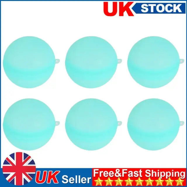 Absorbent Ball Reusable Summer Water Bomb Pool Party Water Games (Sky Blue)