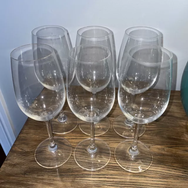 Marquis by Waterford Crystal Moments White Wine Glasses 9" set of 6
