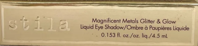 Stila Magnificent Metals Glitter & Glow Liquid Eye Shadow - CHOOSE SHADE!