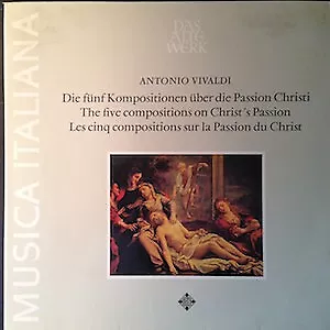 Antonio Vivaldi - The Five Compositions On Christ's Passion (LP, Album, Gat)