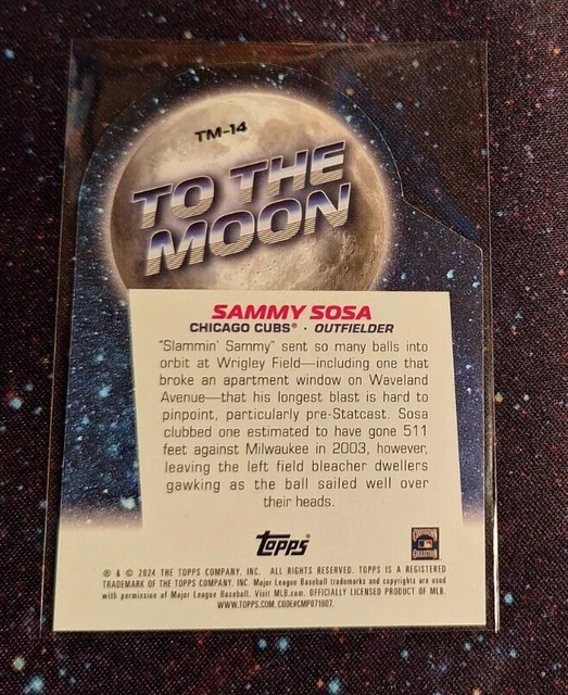 SAMMY SOSA 2024 Topps Big League Baseball To The Moon TM14 EUR 1,38