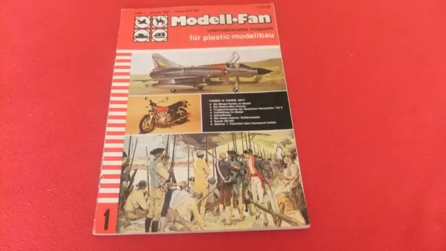 Modell - Fan für  Plastic-Modellbau,Heft 1, 1/1981 Für den Sammler!