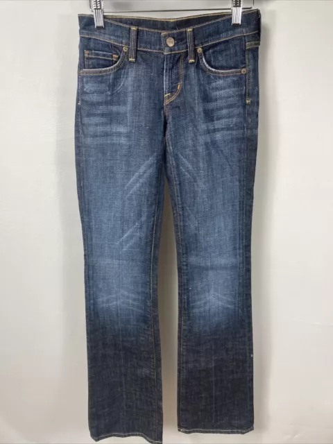 New Citizens Of Humanity Kelly #001 Stretch Low Waist Bootcut Jeans Women's 24