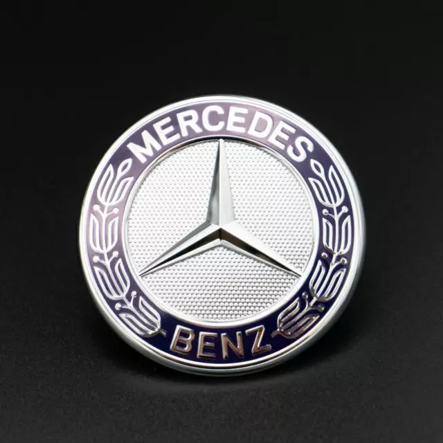 Original Mercedes Benz Emblème Capot Étoile Logo Bleu 2078170316 Neuf