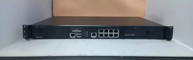 Dell SonicWALL NSA 2600 8-Port Managed Network Security Appliance Firewall 2600