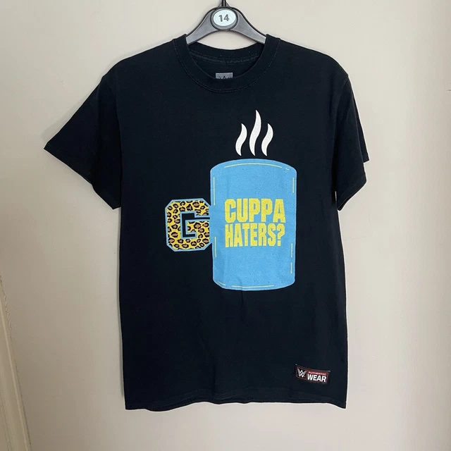WWE Authentic Wear - Enzo & Big Cass- Cuppa Haters? Black T-Shirt - Small