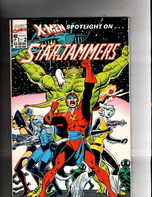 X-MEN SPOTLIGHT ON...STARJAMMERS No 1(1 of 2) PHALKON QUEST!