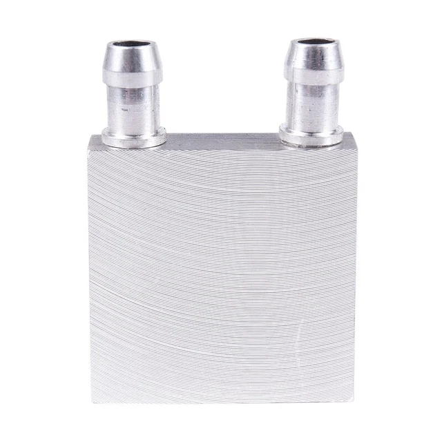 Disipador térmico de agua líquido de aluminio 40x40x12 mm para computadora CPU radiador S7S8