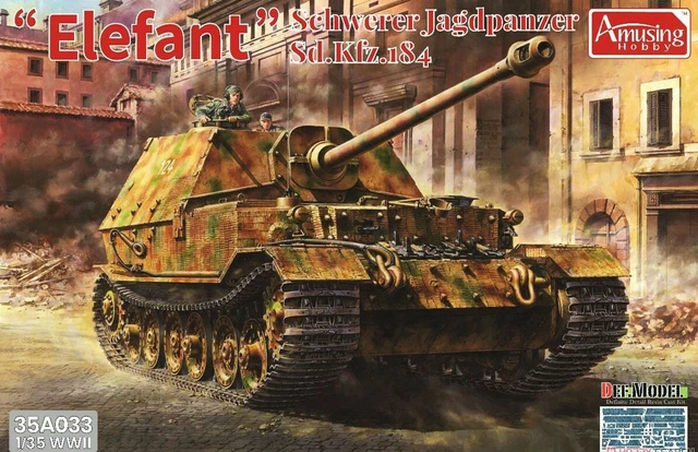 Maquette char German Tank Destroyer Elefant SD.Kfz.184|ZVEZDA|3659|1:35