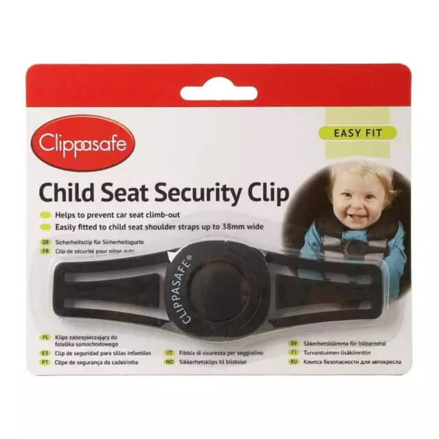 Clippasafe para asiento de seguridad para niños niños fácil ajuste seguridad