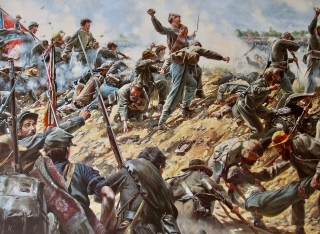 MINT Don Troiani Civil War Print The DIEHARDS Ltd Edition