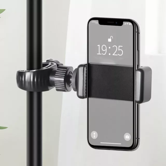 Phone Holder Microphone Stand Bracket Mount Tripod Phone Holder Plastic