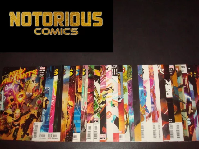 New Mutants 1-33 Complete Comic Lot Run Set Dawn of X Hickman Marvel Collection