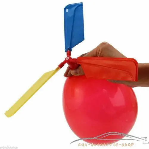 10 stk. Ballon Helikopter Luftballon Kindergeburtstag Hubschrauber Geschenk