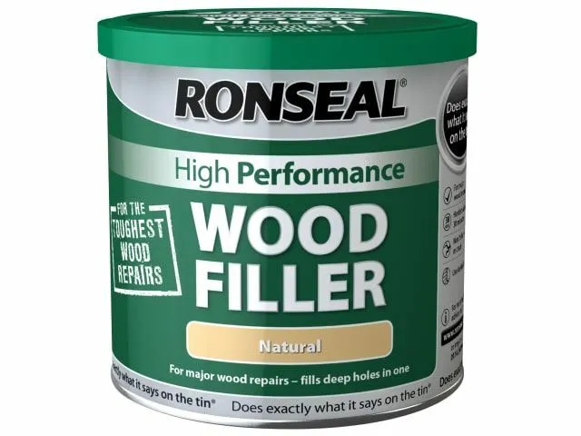 Ronseal - Rellenador de madera de alto rendimiento blanco 550 g