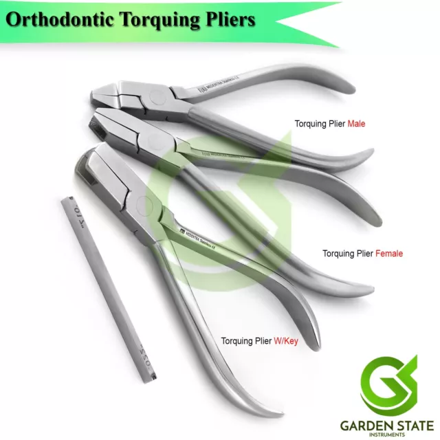Orthodontic Arch Torquing Plier Clench Torque Bending Dental Archwire Instrument