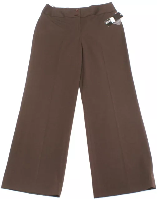 Jones New York Collection Women's Brown Dress Pants Size 8 (30X29), NEW $79