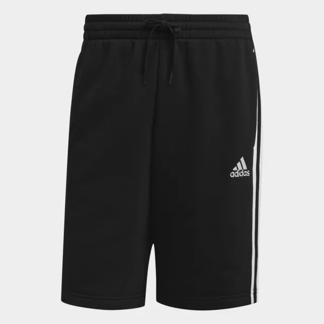 adidas men Essentials Fleece 3-Stripes Shorts