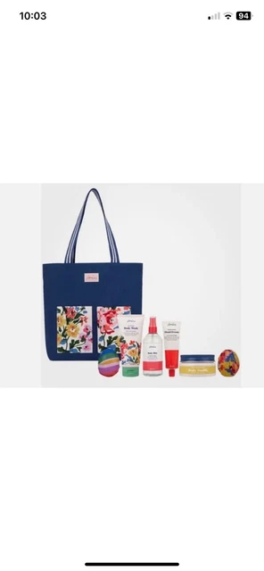 Joules ladies weekend bag with toiletries gift set clearance
