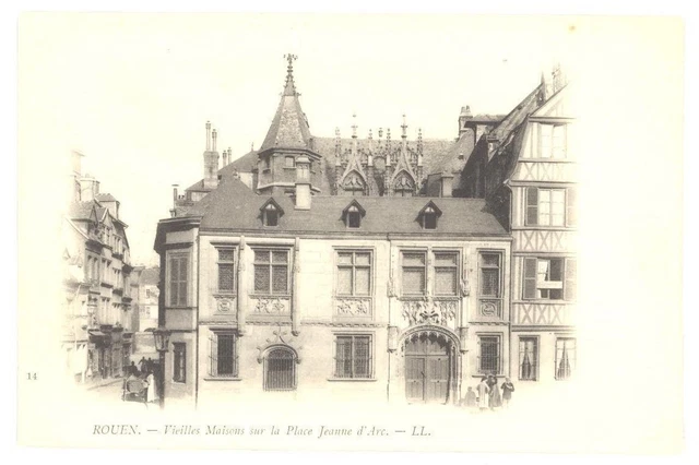 Carte Postale Ancienne (CPA) – Rouen – Vieille Maison Rue Du Gaillarbois