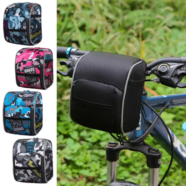 2021 Bike Handlebar Bag Bicycle Bags Frame Pannier Bag Portable Shoulder BYH