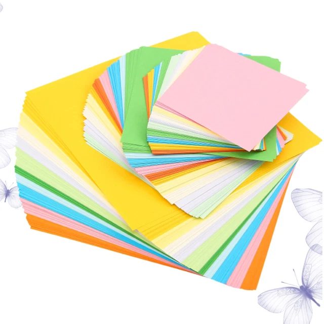 200pcs Kran Papier Origami Papier Kunst Projekte Kinder Quadrat Falten Papier