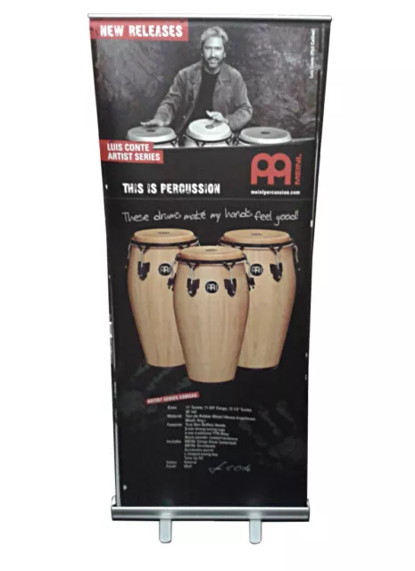 Schlagzeugstudio Zubehör - Meinl Percussion Luis Conte Künstlerserie Conga Banner