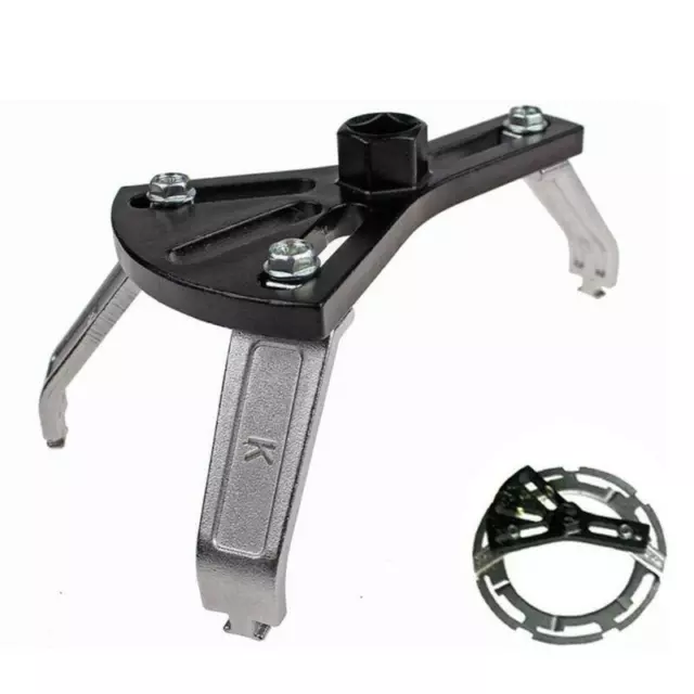 1x Universal Fuel Tank Lock Ring Removal Tool Adjustable Fuel Pump Repair Wrench