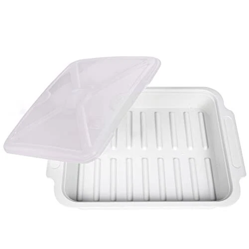 Microwave Easy Bacon Maker/Cooker with Lid, Safety, Quick