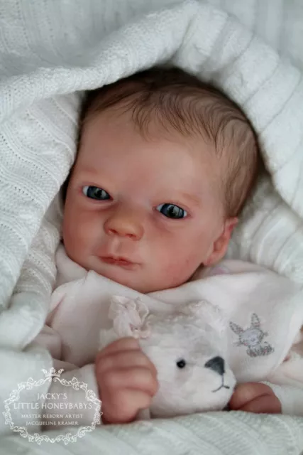 Ashley Awake *Realborn~ 17" Reborn Vinyl Doll Kit/COA ~ by Bountiful Baby