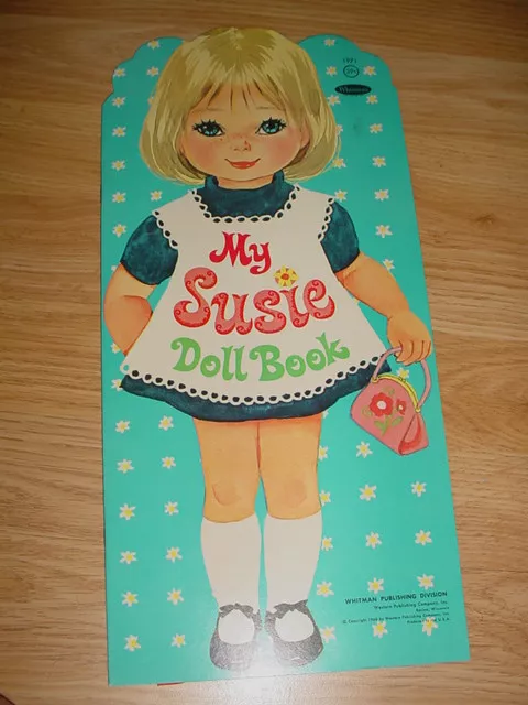 VIntagee Doll House Paper Doll Cut Outs Book Stephens Sandusky Ohio Uncut  New