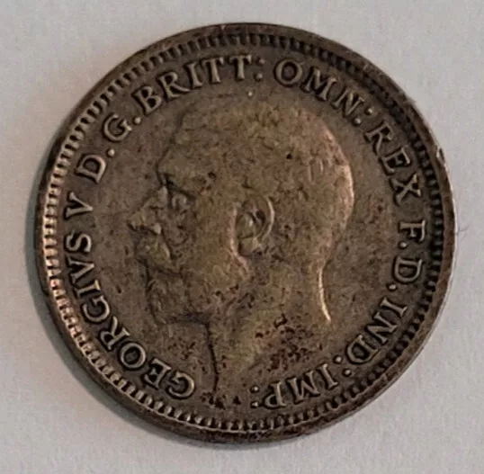 1931 George V, 3 pence