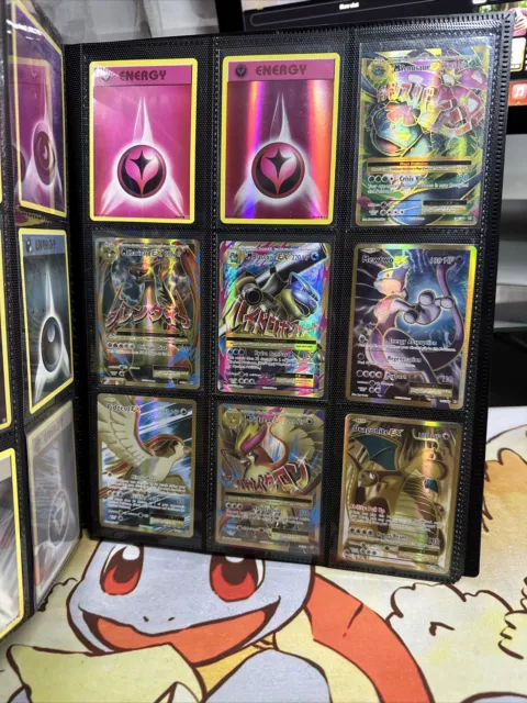 XY Evolutions Conjunto Maestro Completo Tarjeta Pokémon JCC 100% | Casi Nuevo + Carpeta