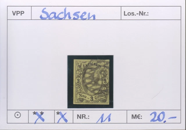 Altdeutschland Sachsen  Sauber  O aus gepflegtem Sammlerbestand ........Ansehen