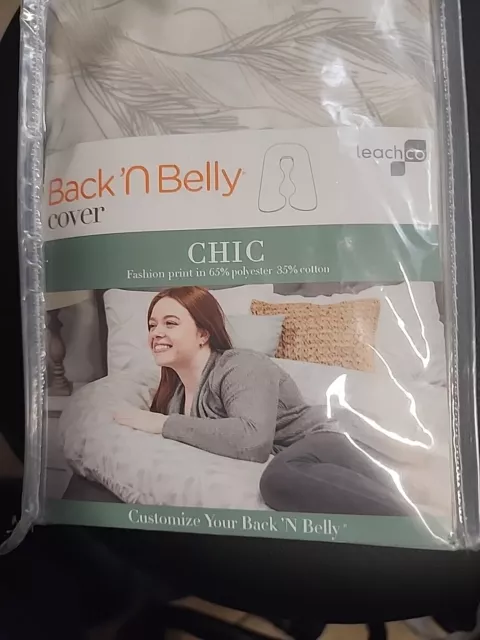 LEACHCO BACK 'N BELLY Chic Replacement Cover Pregnancy/baby  Brand New 3