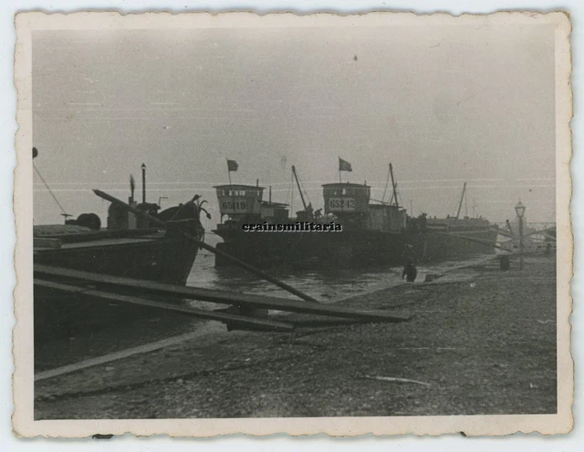 ORIG. FOTO DONAU Schiff Boot m. Kennung in GIURGIU Rumänien Bulgarien ...