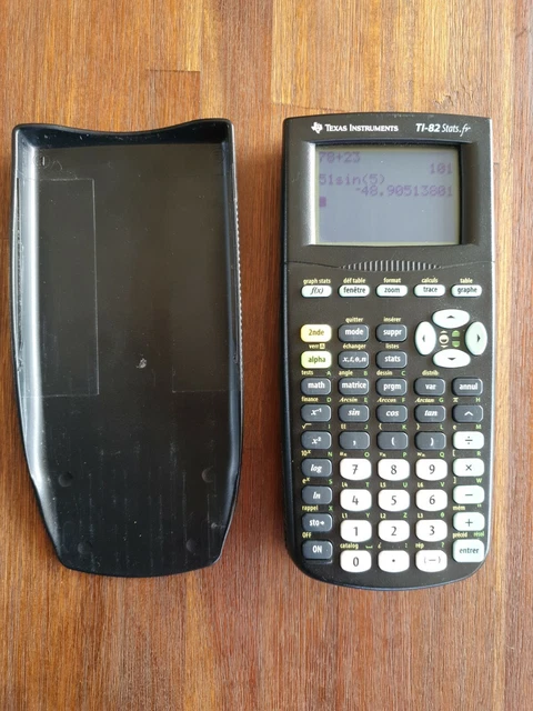Calculatrice Texas Instruments TI-82 Ad Edition PYTHON - Noir - Beaux-Arts et Loisirs créatifs