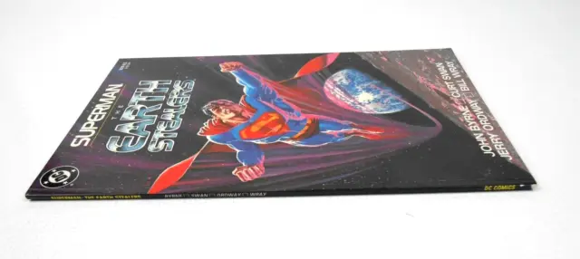 Superman The Earth Stealers Graphic Novel 1988 DC Comics John Byrne Cover/Art VF 3