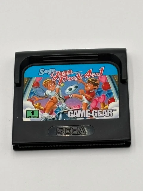 Jeu GAME GEAR SEGA Game Pack 4 in 1 en loose (N°522S