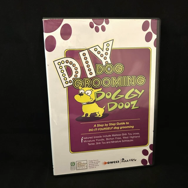 DIY DOG GROOMING DVD 2005 Doggy Dooz Natalie West Wahl Bonus