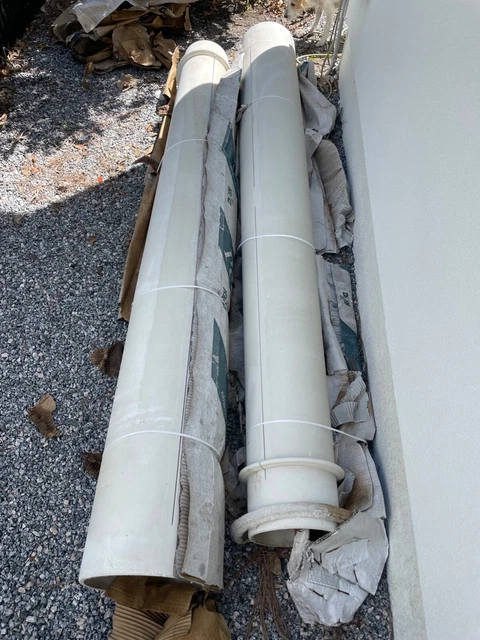 HB&G Permacast/Permalite Fiberglass Columns 8 foot by 12" (pair) $400/OBO!!